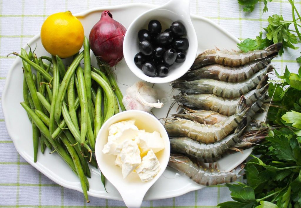 Best Baked Shrimp with 128 kcal Thaw the shrimp