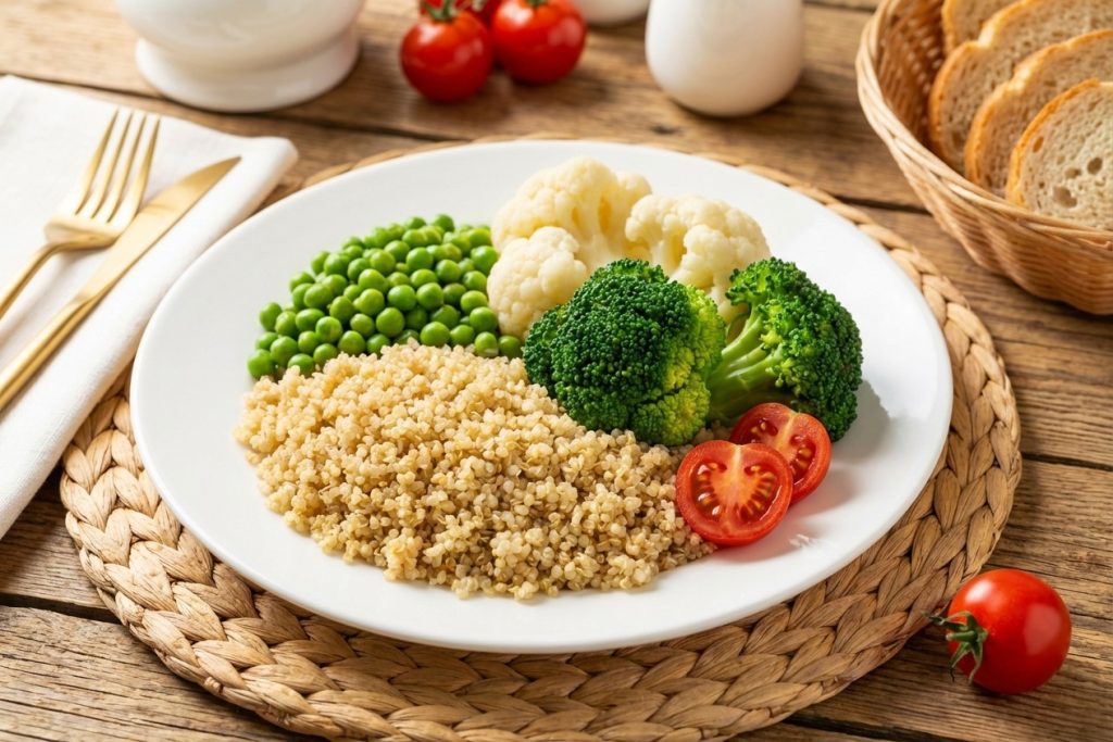 Quinoa with Veggies