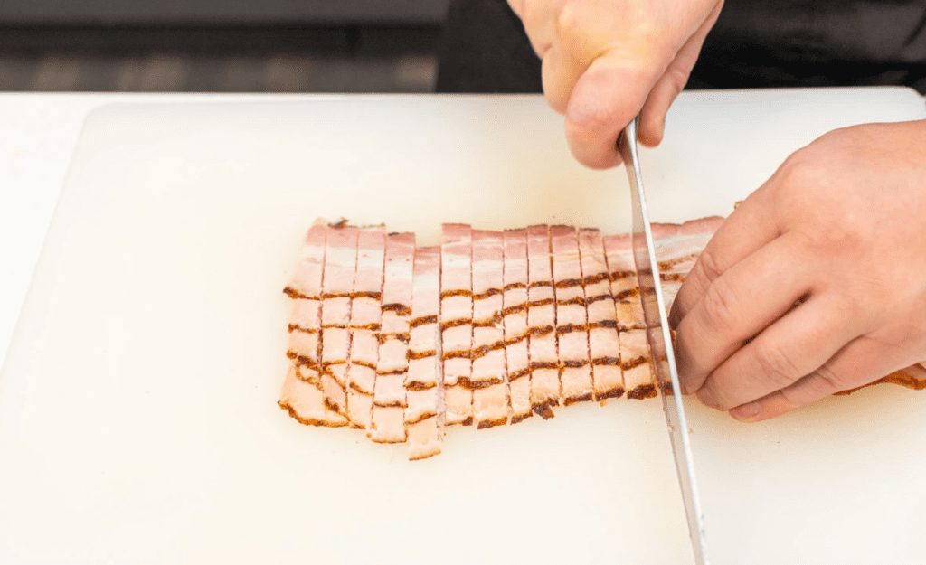 Brown the pork belly