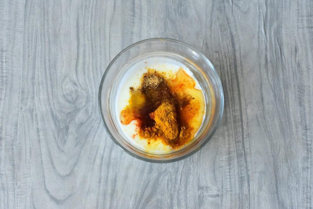 Tasty Juicy chicken breast in the air fryer 116 kcal Make the marinade