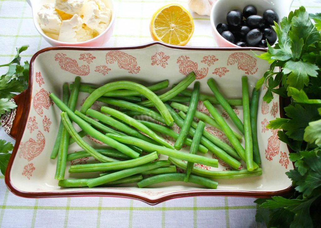 Best Baked Shrimp with 128 kcal Layer the beans